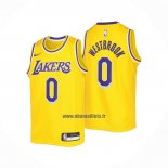 Maillot Enfant Los Angeles Lakers Russell Westbrook NO 0 Icon 2022-23 Jaune