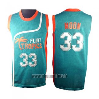 Maillot Film Flint Tropscs Jackie Moon No 33 Vert