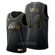 Maillot Golden Edition Los Angeles Lakers Danny Green No 14 Noir