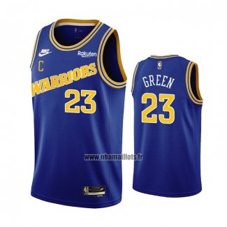 Maillot Golden State Warriors Draymond Green NO 23 Classic 2022-23 Bleu