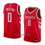 Maillot Houston Rockets De'anthony Melton No 0 Icon 2017-18 Rouge