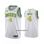 Maillot Houston Rockets Jalen Green NO 4 Classic 2022-23 Blanc