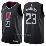 Maillot Los Angeles Clippers Lou Williams No 23 Statement 2018-19 Noir