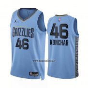 Maillot Memphis Grizzlies John Konchar NO 46 Statement 2022-23 Bleu