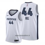 Maillot Memphis Grizzlies Solomon Hill No 44 Association Blanc