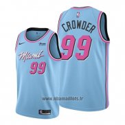 Maillot Miami Heat Jae Crowder No 99 Ville 2019-20 Bleu