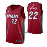Maillot Miami Heat Jimmy Butler NO 22 Statement 2020-21 Rouge