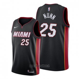 Maillot Miami Heat Kendrick Nunn No 25 Icon Noir