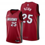 Maillot Miami Heat Kendrick Nunn No 25 Statement Rouge