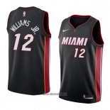 Maillot Miami Heat Matt Williams Jr. No 12 Icon 2018 Noir