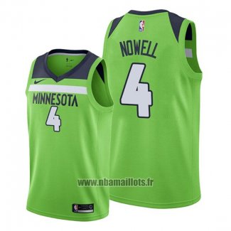 Maillot Minnesota Timberwolves Jaylen Nowell No 4 Statement Vert