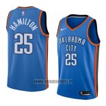 Maillot Oklahoma City Thunder Daniel Hamilton No 25 Icon 2017-18 Bleu