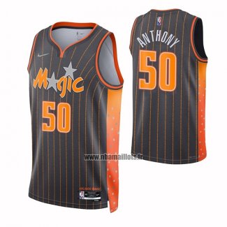 Maillot Orlando Magic Cole Anthony NO 50 Ville 2021-22 Marron