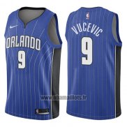 Maillot Orlando Magic Nikola Vucevic No 9 Icon 2017-18 Bleu