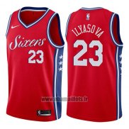 Maillot Philadelphia 76ers Ersan Ilyasova No 23 Statement 2017-18 Rouge