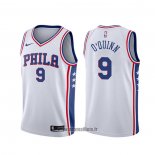 Maillot Philadelphia 76ers Kyle O'quinn NO 9 Association Blanc