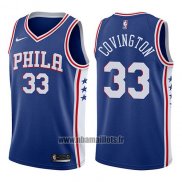 Maillot Philadelphia 76ers Robert Covington No 33 Swingman Icon 2017-18 Bleu