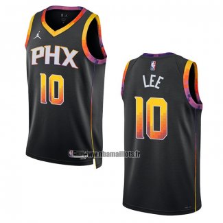 Maillot Phoenix Suns Damion Lee NO 10 Statement 2022-23 Noir