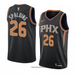 Maillot Phoenix Suns Ray Spalding No 26 Statement 2018 Noir