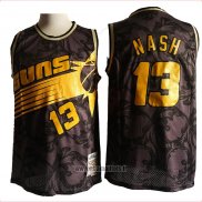 Maillot Phoenix Suns Steve Nash No 13 Hardwood Classics Noir