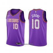 Maillot Phoenix Suns Ty Jerome NO 10 Ville 2019-20 Volet