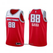 Maillot Sacramento Kings Nemanja Bjelica NO 88 Ville 2019-20 Rouge