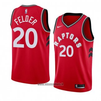 Maillot Tornto Raptors Kay Felder No 20 Icon 2018 Rouge