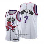 Maillot Tornto Raptors Kyle Lowry No 7 Classic Edition 2019-20 Blanc