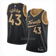 Maillot Tornto Raptors Pascal Siakam No 43 Ville 2020-21 Noir