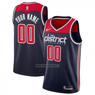 Maillot Washington Wizards Personnalise Statement 2019-20 Bleu