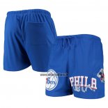 Short Philadelphia 76ers Pro Standard Mesh Capsule Bleu