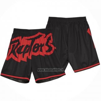 Short Tornto Raptors Big Face Noir