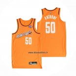 Maillot 2022 Rising Star Cole Anthony NO 50 Worthy Orange