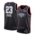 Maillot All Star 2019 New Orleans Pelicans Anthony Davis No 23 Noir