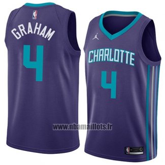 Maillot Charlotte Hornets Devonte Graham No 4 Statement 2018 Volet