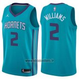 Maillot Charlotte Hornets Marvin Williams No 2 Icon 2017-18 Vert