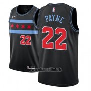 Maillot Chicago Bulls Cameron Payne No 22 Ville 2018-19 Noir