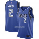 Maillot Dallas Mavericks Kyrie Irving NO 2 Icon 2022-23 Bleu