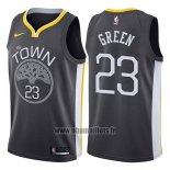 Maillot Golden State Warriors Draymond Green No 23 Statement 2017-18 Noir