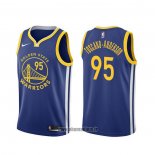 Maillot Golden State Warriors Juan Toscano-anderson NO 95 Icon Bleu