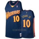 Maillot Golden State Warriors Tim Hardaway No 10 2009-10 Hardwood Classics Bleu