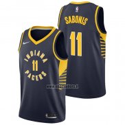 Maillot Indiana Pacers Domantas Sabonis NO 11 Icon Bleu