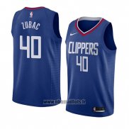 Maillot Los Angeles Clippers Ivica Zubac No 40 Icon 2018 Bleu