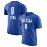 Maillot Manche Courte All Star 2023 Jayson Tatum Bleu