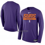 Maillot Manches Longues Phoenix Suns Practice Performance 2022-23 Volet