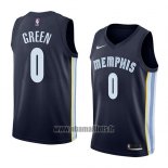 Maillot Memphis Grizzlies Jamychal Green No 0 Icon 2018 Bleu