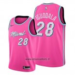 Maillot Miami Heat Andre Iguodala No 28 Earned 2019-20 Rosa