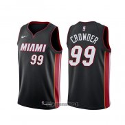 Maillot Miami Heat Jae Crowder NO 99 Icon Noir