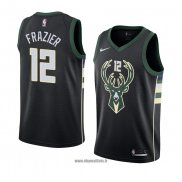 Maillot Milwaukee Bucks Tim Frazier No 12 Statement 2018 Noir