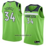 Maillot Minnesota Timberwolves Jared Terrell No 34 Statement 2018 Vert